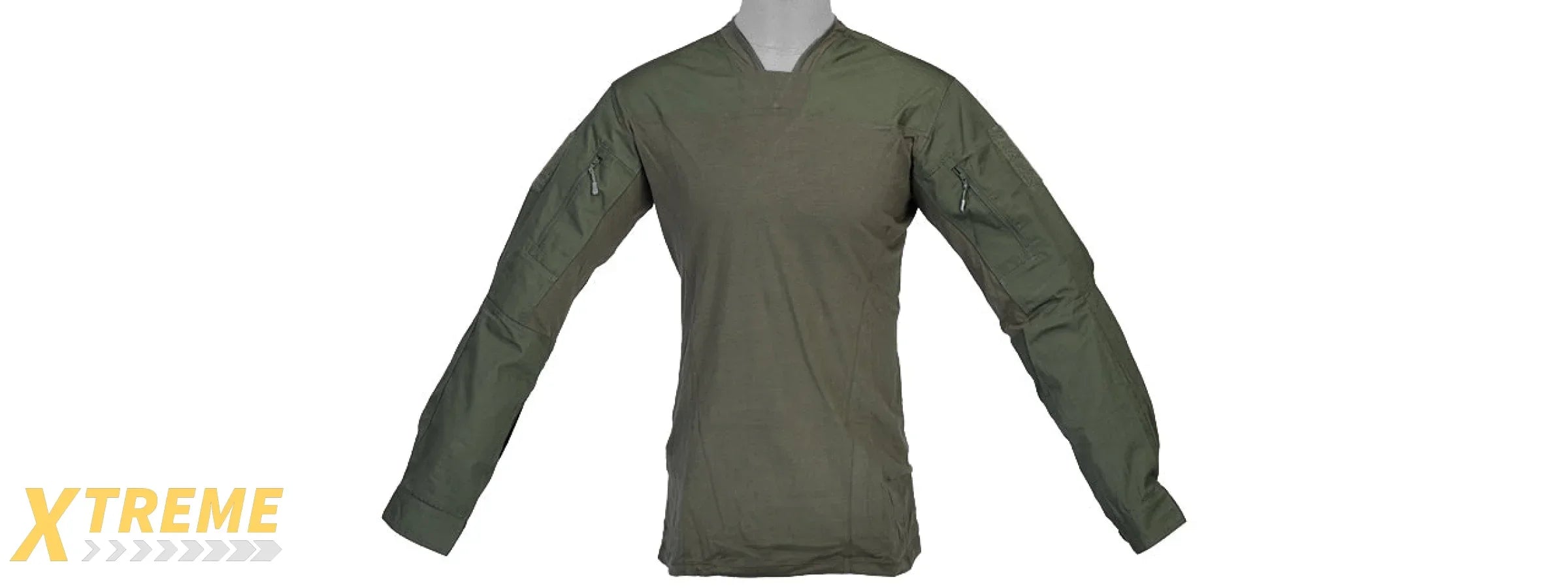CA-793LG TLS HALFSHELL SHIRT (OD GREEN) LARGE