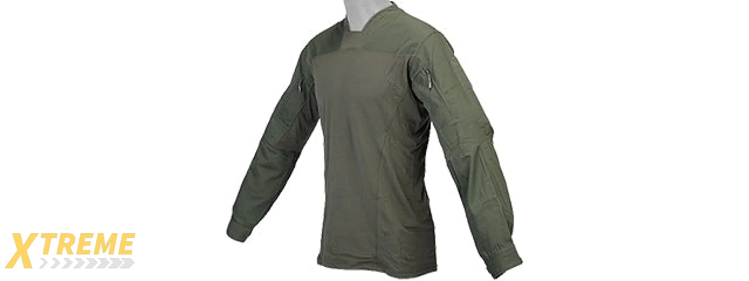 CA-793LG TLS HALFSHELL SHIRT (OD GREEN) LARGE