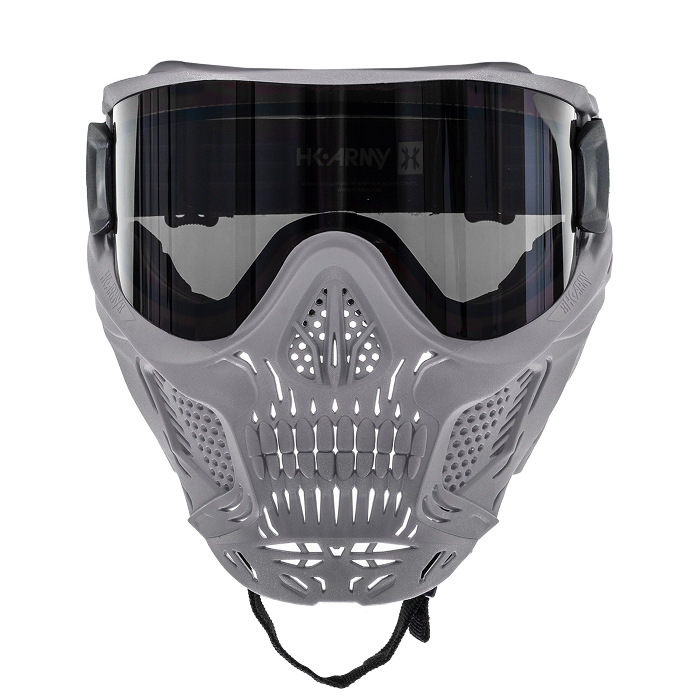 HSTL® Skull Goggle "Tombstone" - Grey w/ Smoke Lens - XTREME Airsoft Superstore