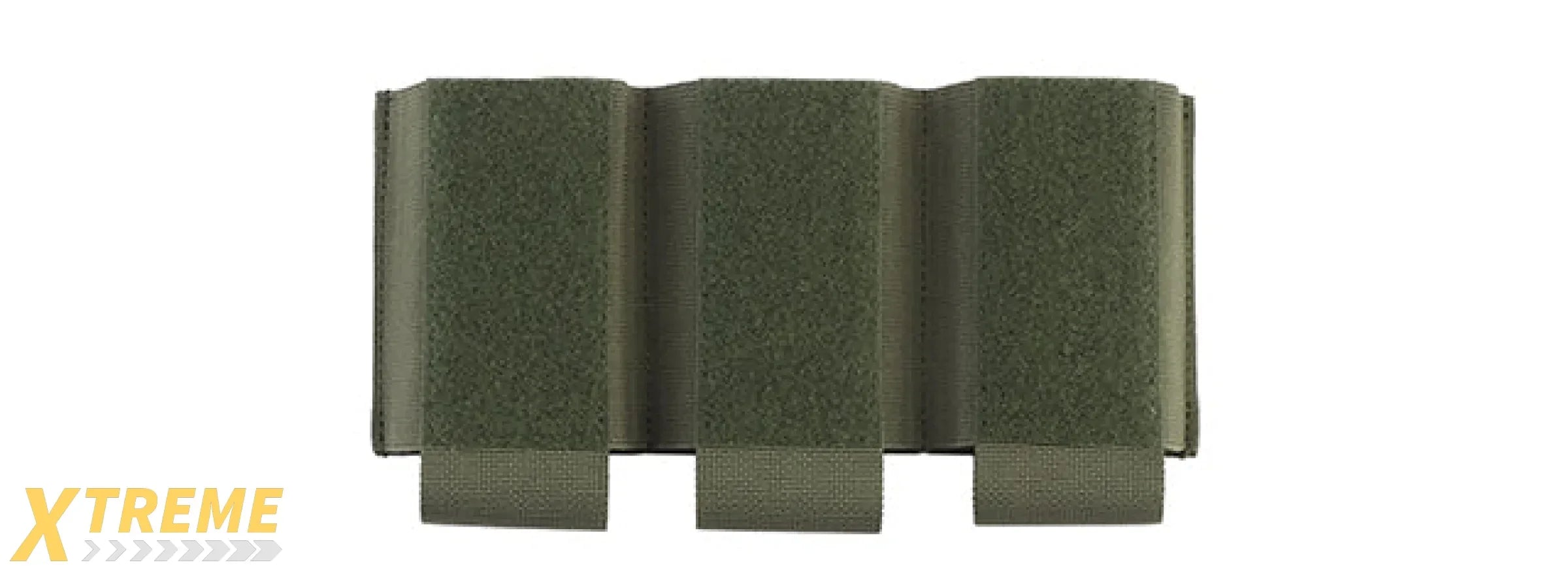 Triple 5.56 Magazine Pouch Attachment For Tactical Vests - (OD Green)