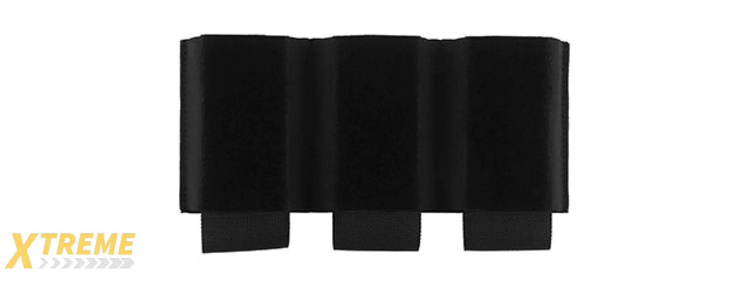 Triple 5.56 Magazine Pouch Attachment For Tactical Vests - (Black)