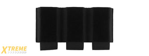 Triple 5.56 Magazine Pouch Attachment For Tactical Vests - (Black)
