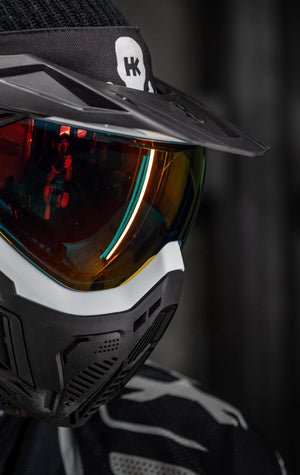 SLR Goggle - Trooper (White/Black/Black) Scorch Lens - XTREME Airsoft Superstore