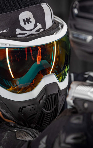 SLR Goggle - Trooper (White/Black/Black) Scorch Lens - XTREME Airsoft Superstore