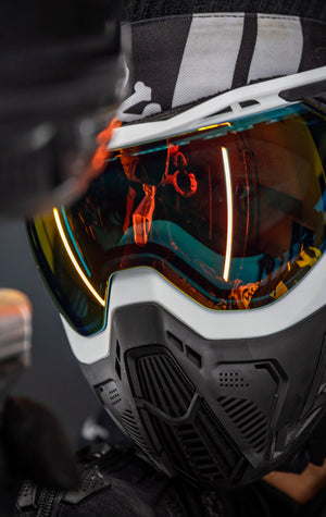 SLR Goggle - Trooper (White/Black/Black) Scorch Lens - XTREME Airsoft Superstore