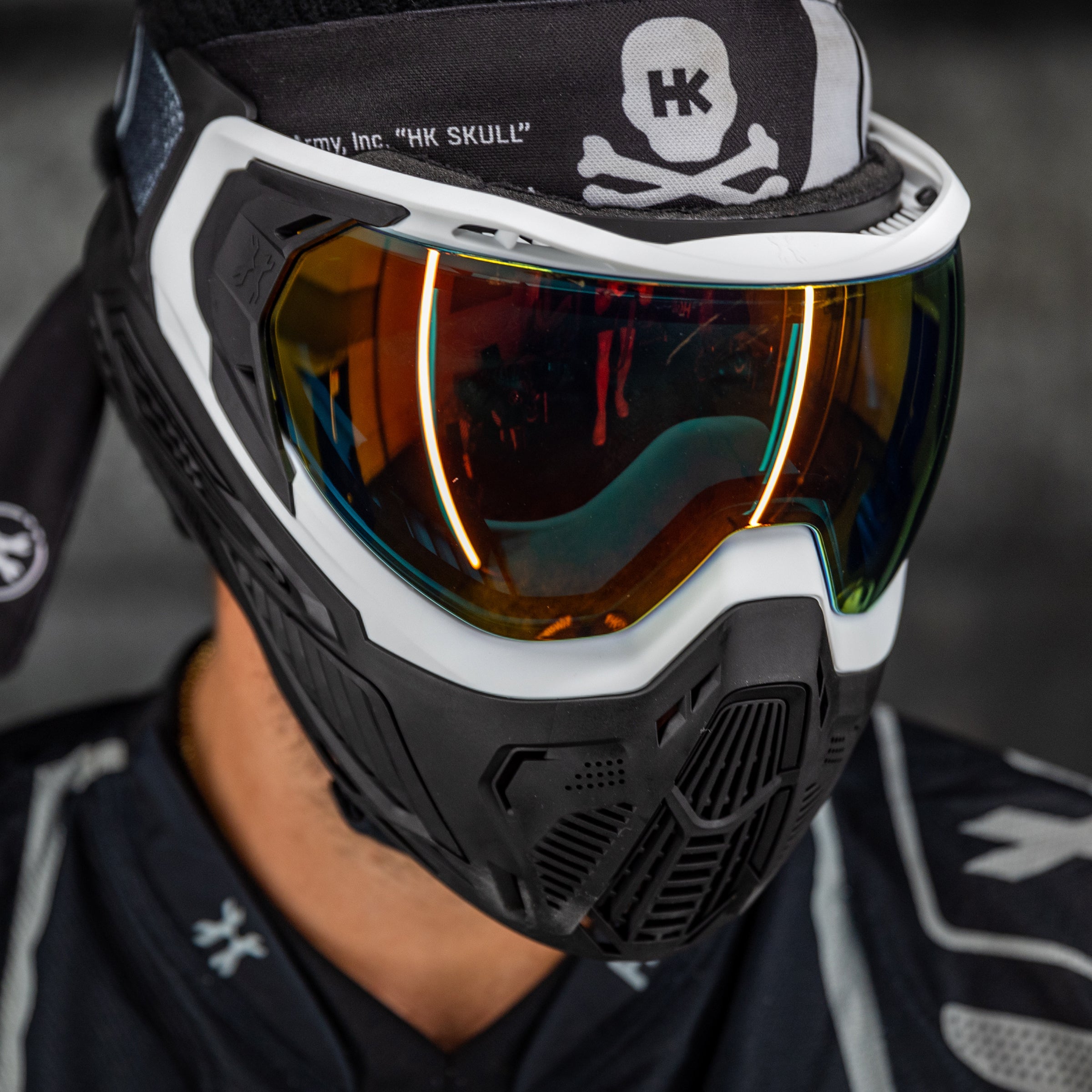 SLR Goggle - Trooper (White/Black/Black) Scorch Lens - XTREME Airsoft Superstore