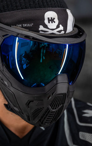 SLR Goggle - Tsunami (Black/Black/Black) Arctic Lens - XTREME Airsoft Superstore