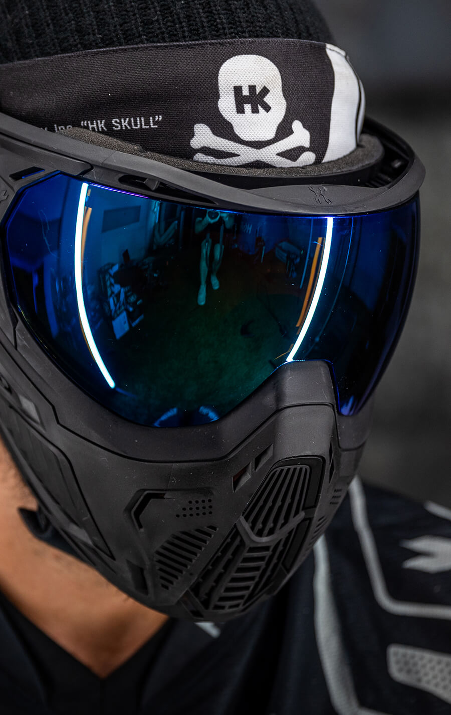SLR Goggle - Tsunami (Black/Black/Black) Arctic Lens - XTREME Airsoft Superstore