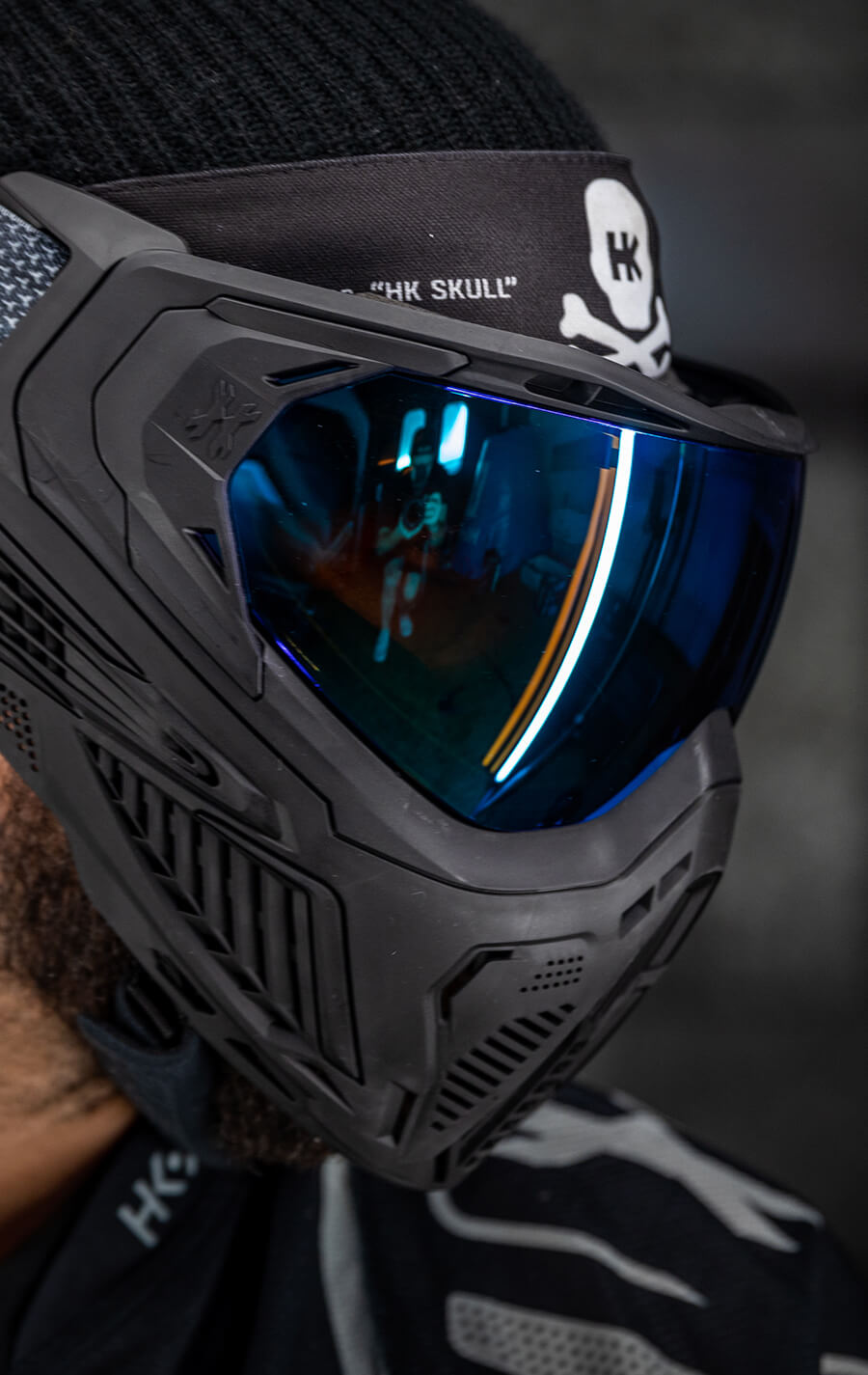 SLR Goggle - Tsunami (Black/Black/Black) Arctic Lens - XTREME Airsoft Superstore