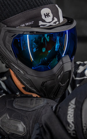 SLR Goggle - Tsunami (Black/Black/Black) Arctic Lens - XTREME Airsoft Superstore