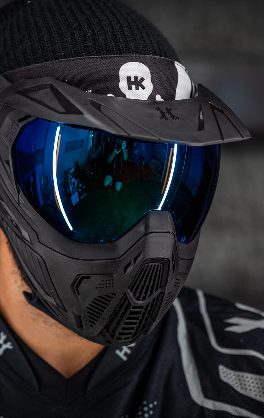 SLR Goggle - Tsunami (Black/Black/Black) Arctic Lens - XTREME Airsoft Superstore