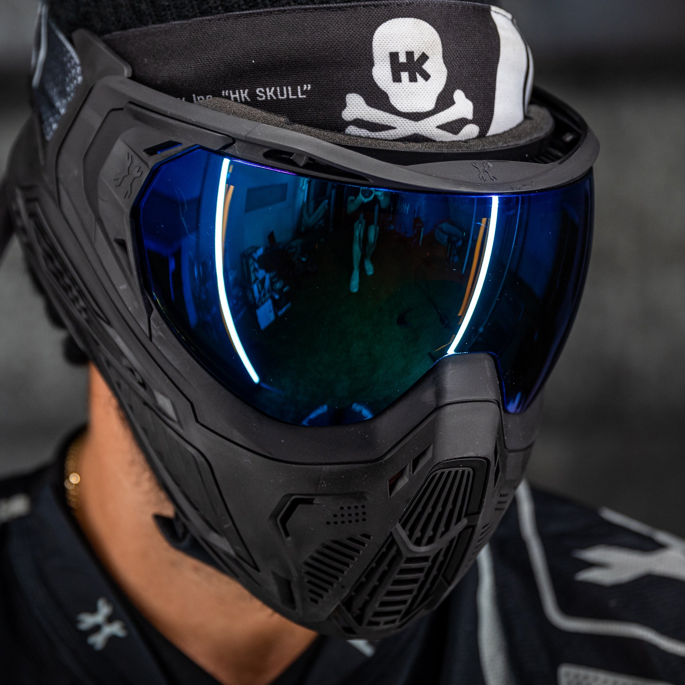 SLR Goggle - Tsunami (Black/Black/Black) Arctic Lens - XTREME Airsoft Superstore