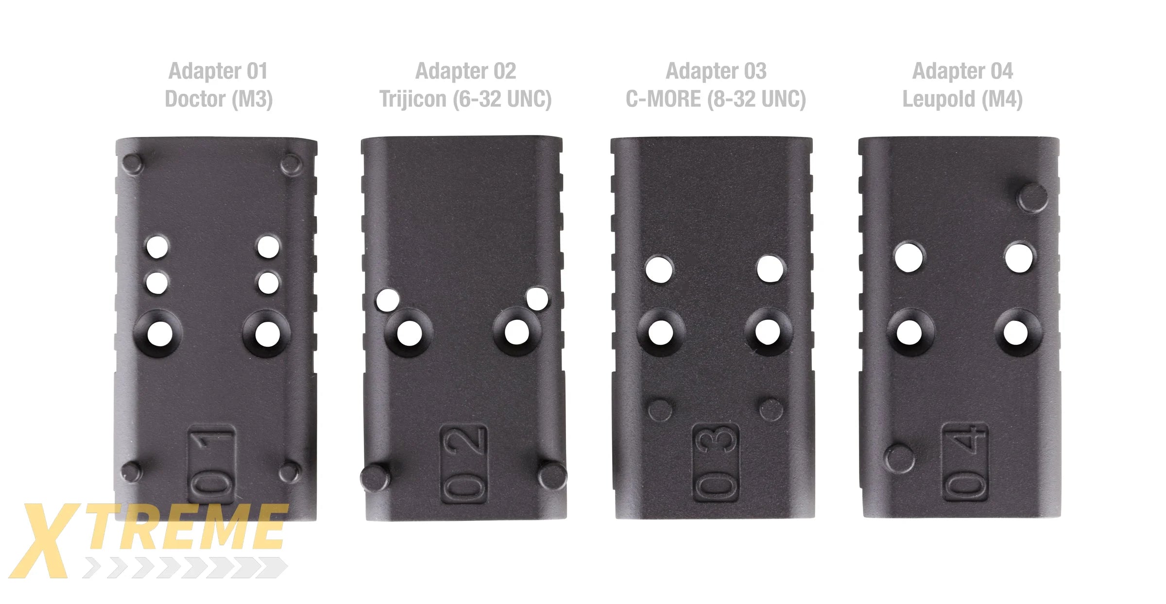 Umarex Optic Adapter Plates for GLOCK Type MOS 1 Airsoft & Airguns - GLOCK C02 - Pistols