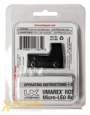 Umarex RDS8 Red Dot Pistol Optic