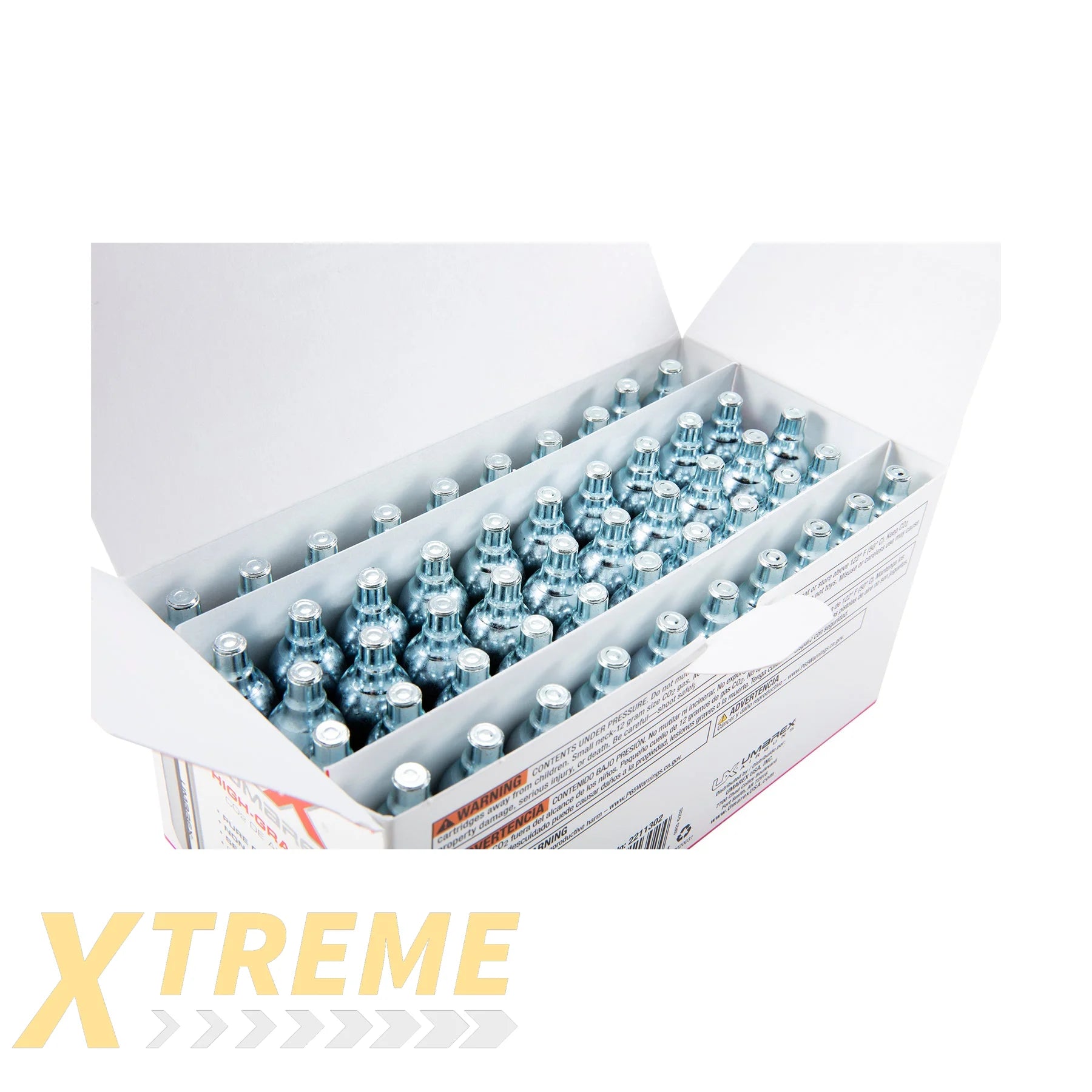UX 12G CO2 CYLINDERS-50 COUNT - Elite Force Consumables