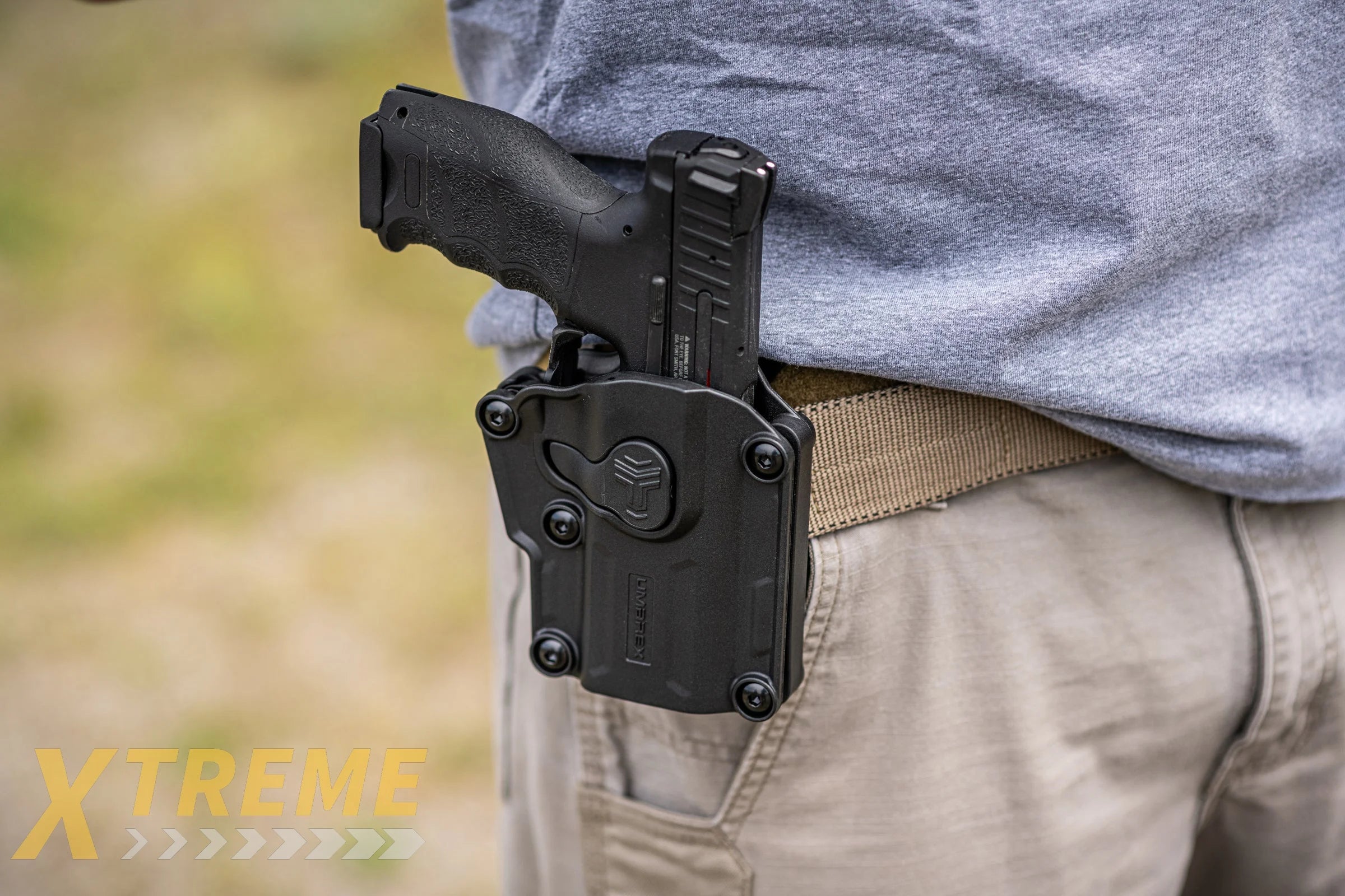 UX MULTIFIT PADDLE HOLSTER-BLACK - Elite Force Consumables