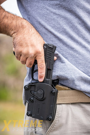 UX MULTIFIT PADDLE HOLSTER-BLACK - Elite Force Consumables