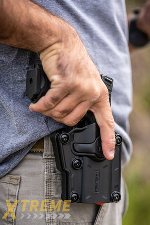 UX MULTIFIT PADDLE HOLSTER-BLACK - Elite Force Consumables