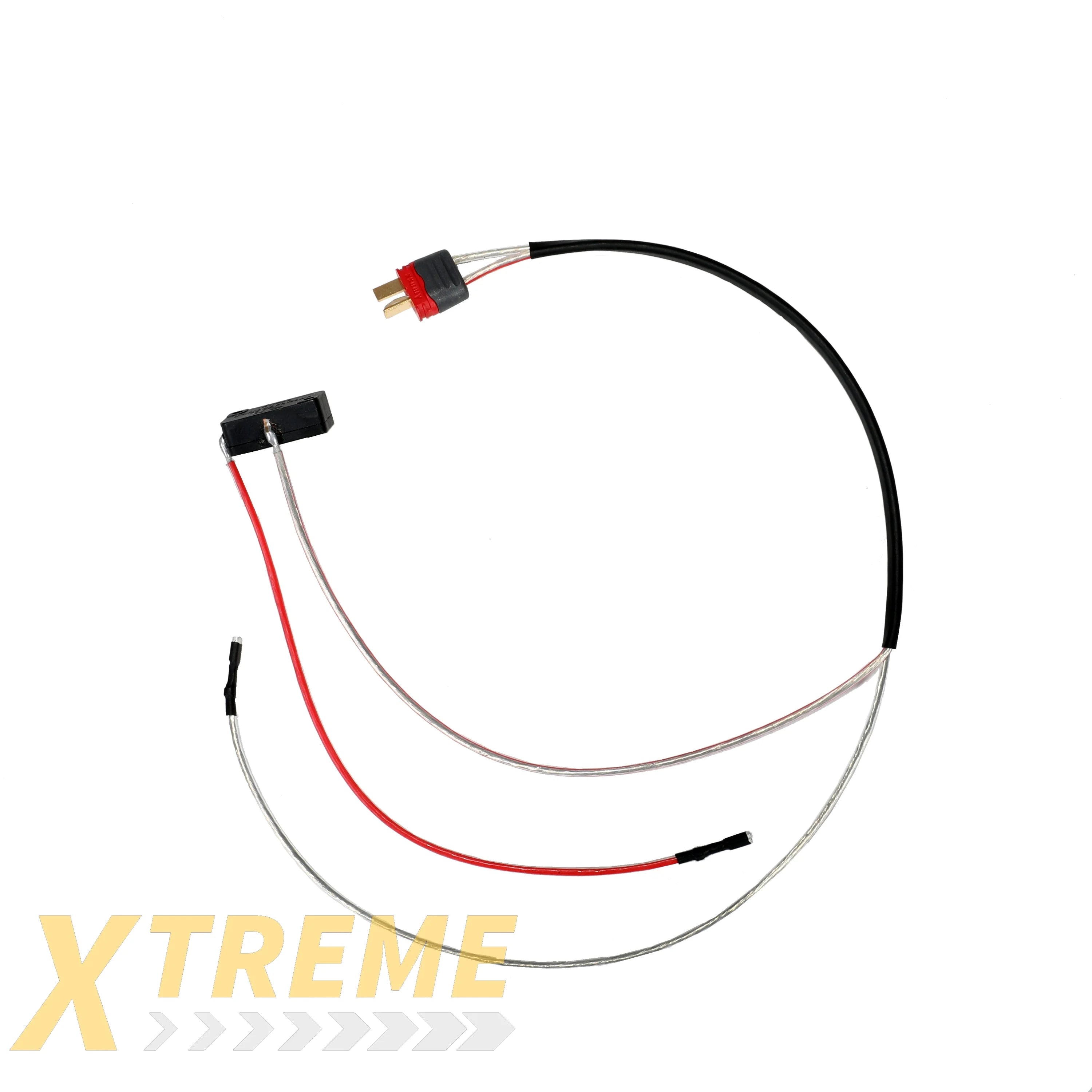 V2 Low Resistance 15AWG Silver Wiring & Microswitch Assembly (Rear Wiring / Standard Deans) - Sport Internal