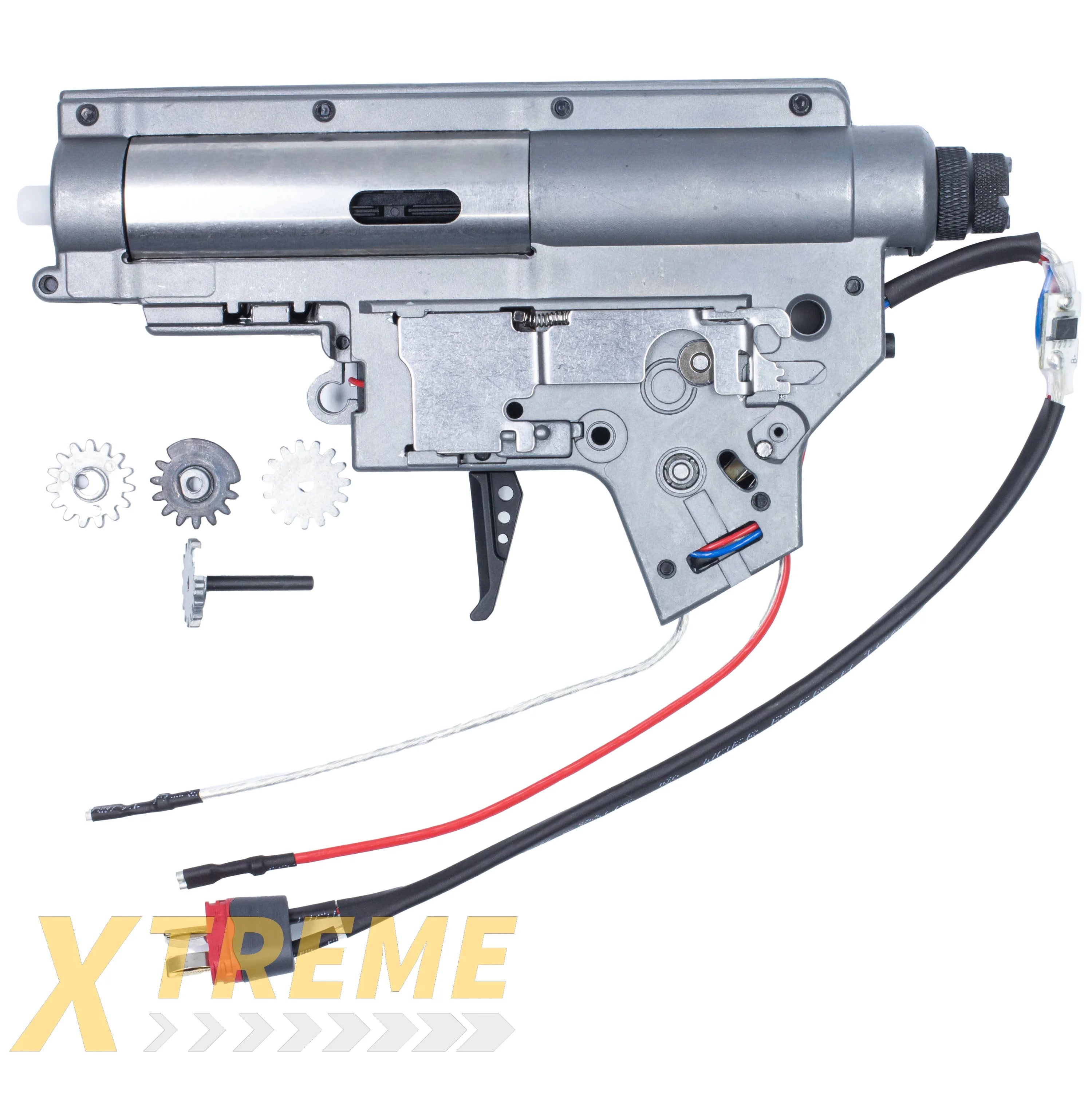 V2 QD 8mm Complete Microswitch Gearbox (Rear Wiring / Deans) - Sport Internal