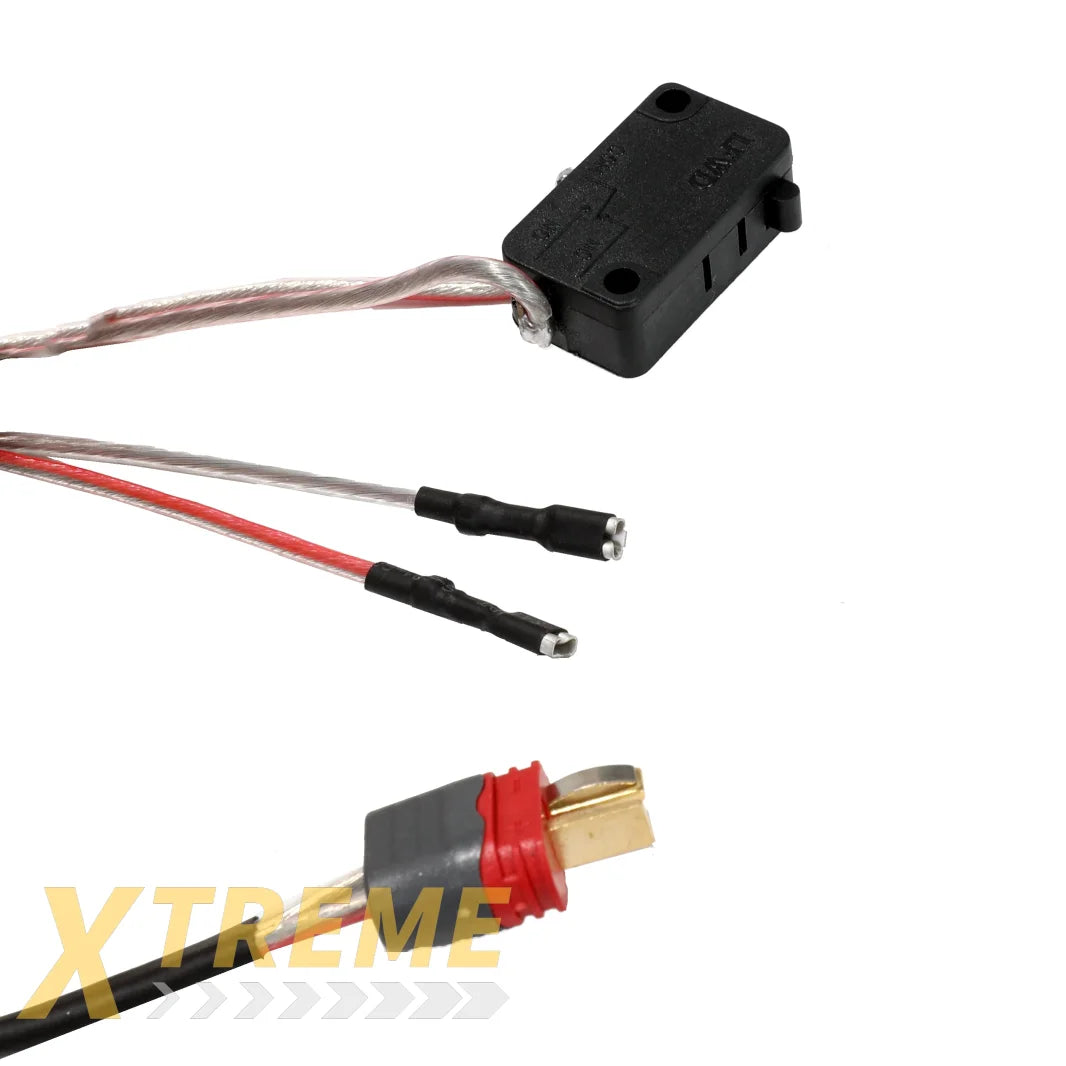 V3 Low Resistance 15AWG Silver Wiring & Microswitch Assembly (Standard Deans) - Parts