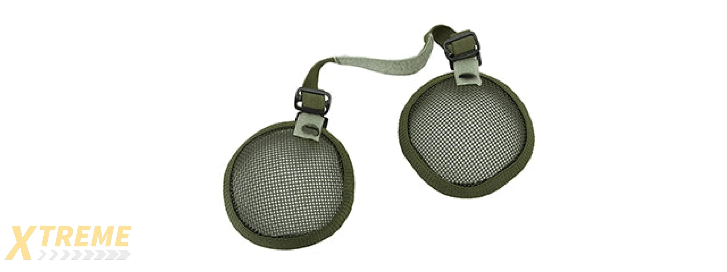 VALKEN TACTICAL 3G WIRE MESH AIRSOFT EAR PROTECTOR SET - OD GREEN