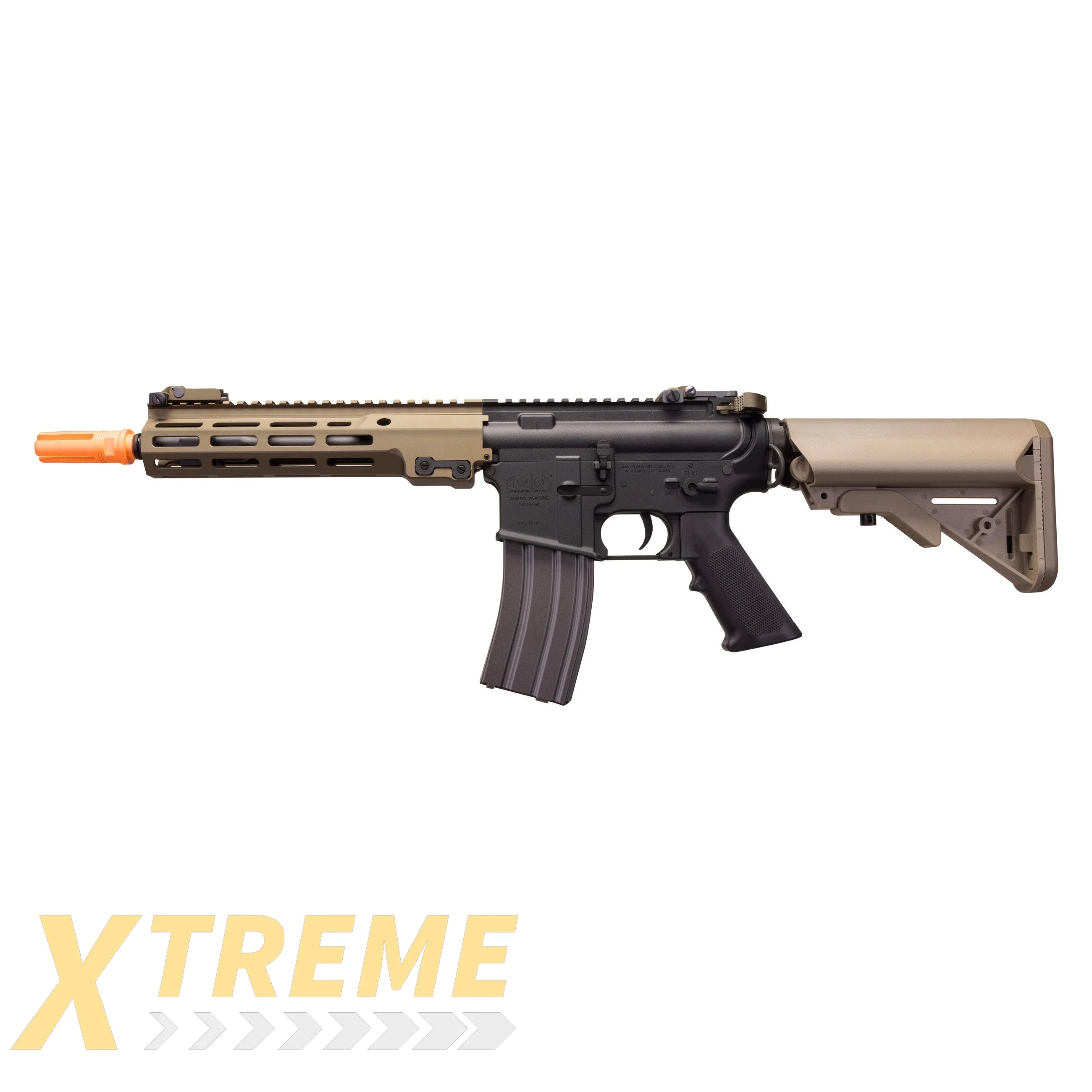 VFC Avalon URG-I CQB 10.3’’ AEG Airsoft Rifle Black/Tan - VFC AVALON RIFLE/AEG SERIES