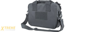 VISM by NcSTAR DOUBLE PISTOL RANGE BAG, URBAN GRAY