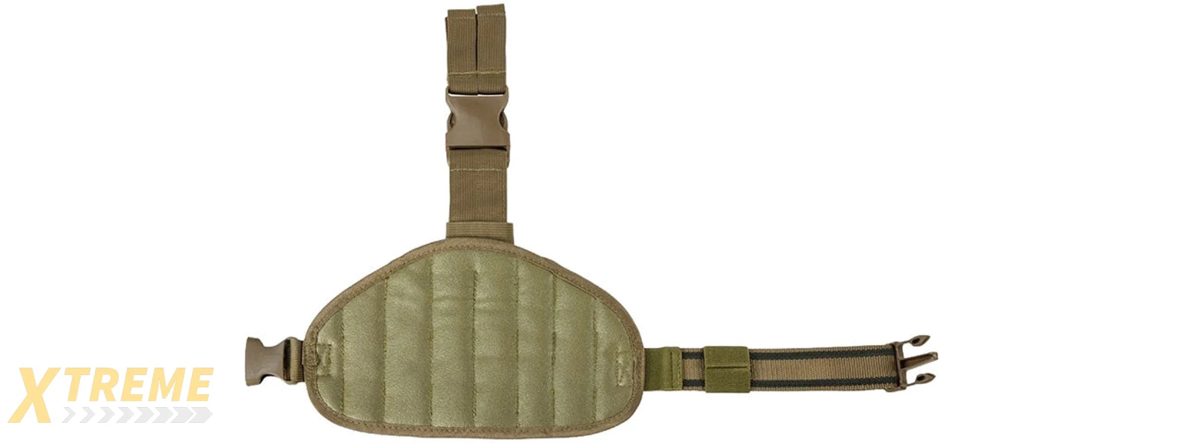 VISM by NcSTAR DROP LEG HOLSTER, PANEL, MAG POUCH (TAN)