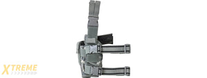 VISM by NcSTAR DROP LEG TACTICAL HOLSTER, DIGITAL CAMO