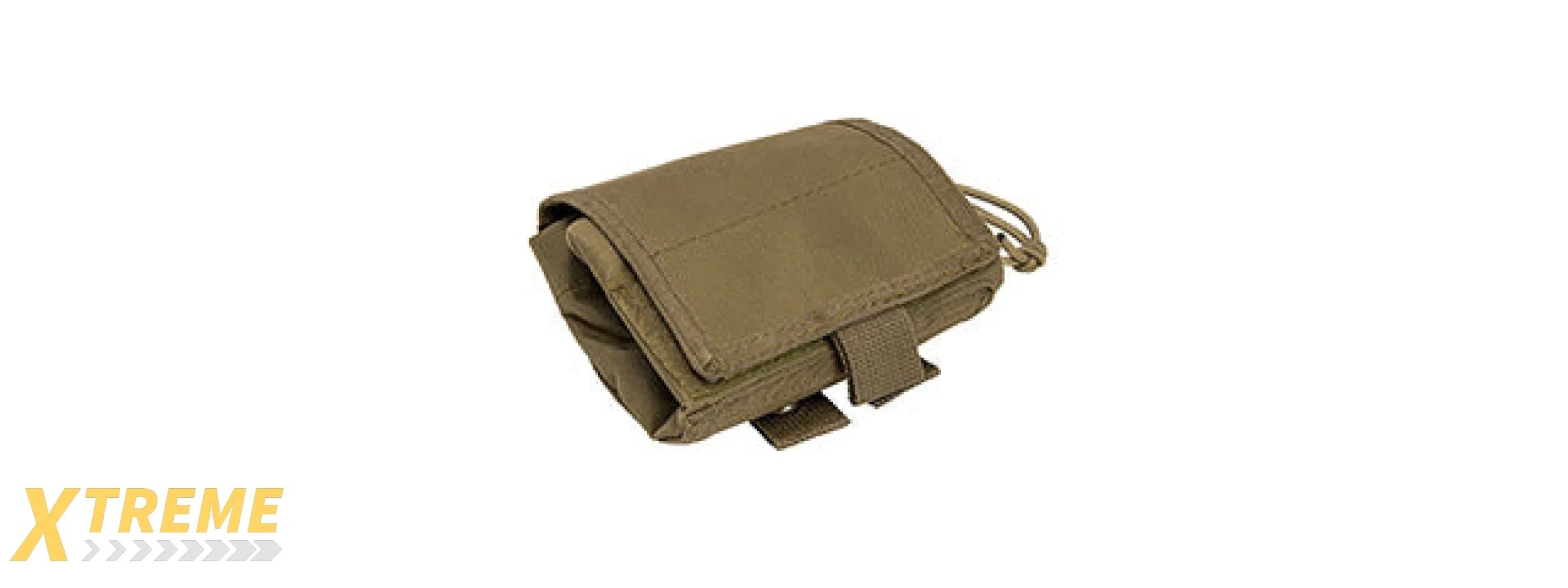 VISM MOLLE TACTICAL FOLDING DUMP POUCH - TAN