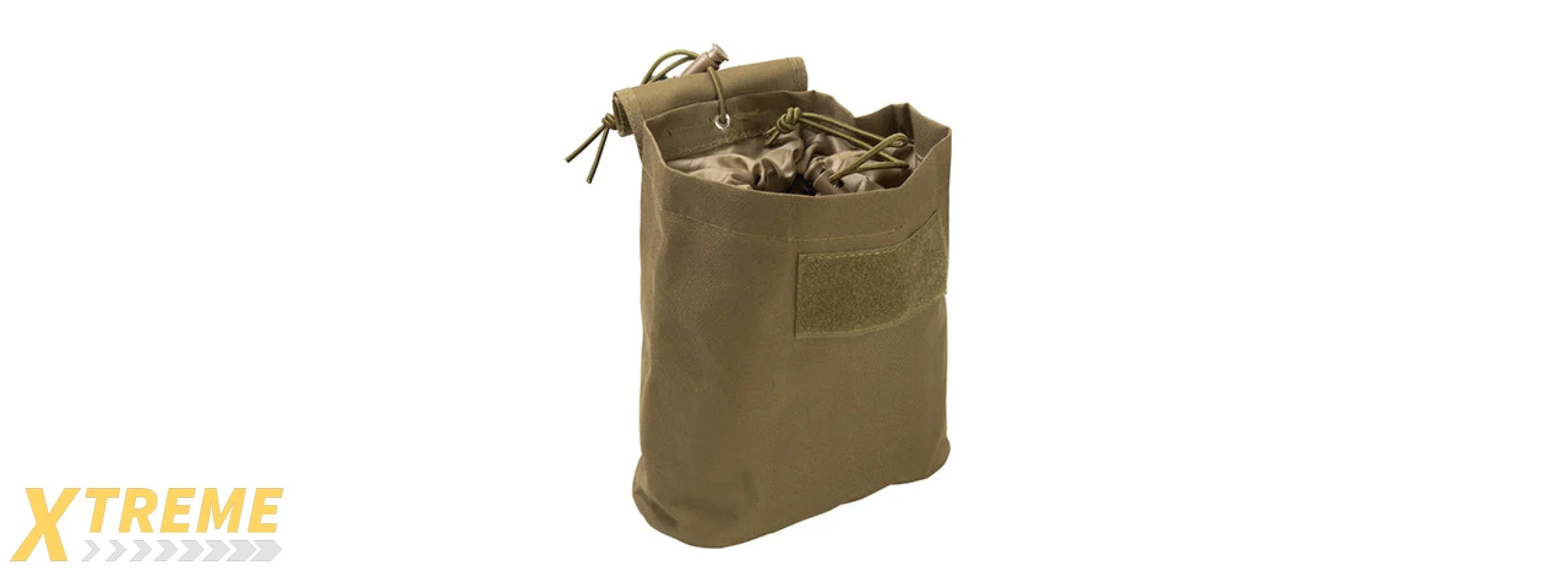 VISM MOLLE TACTICAL FOLDING DUMP POUCH - TAN
