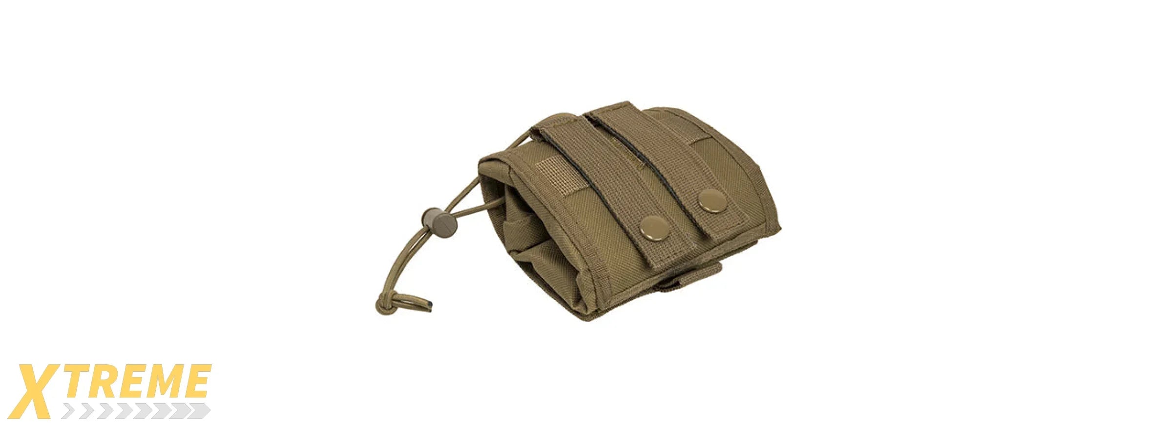 VISM MOLLE TACTICAL FOLDING DUMP POUCH - TAN