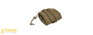 VISM MOLLE TACTICAL FOLDING DUMP POUCH - TAN