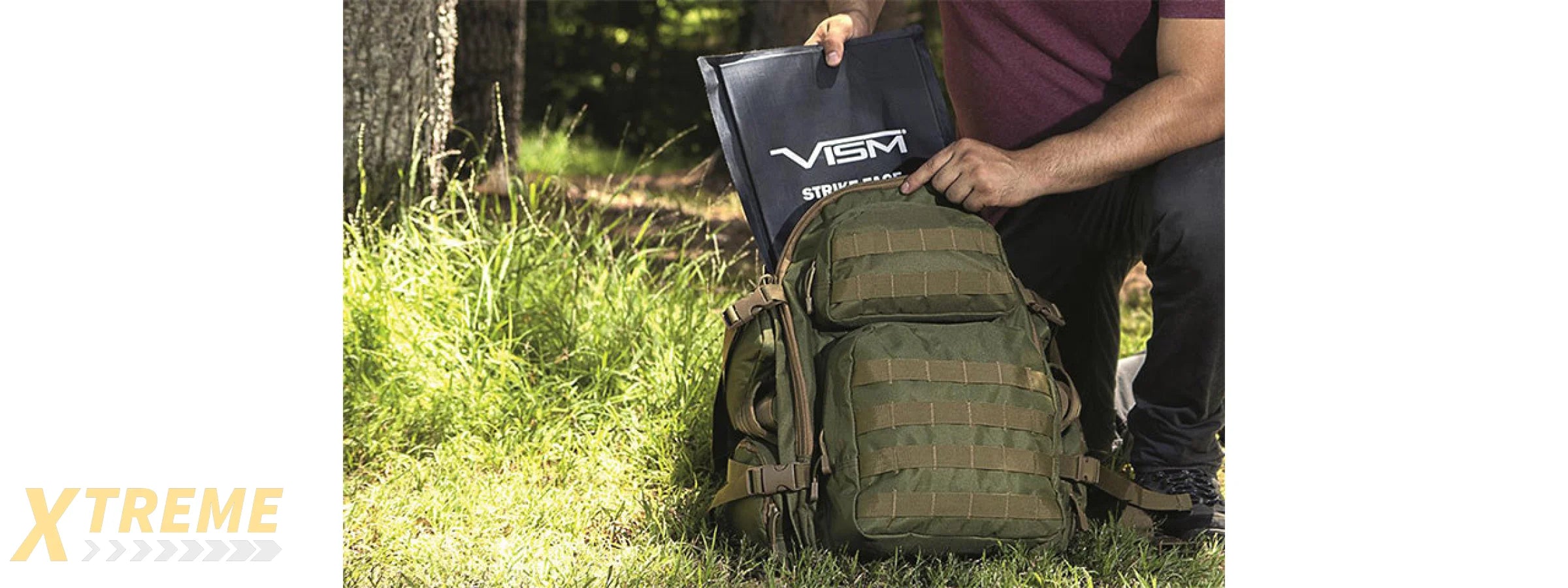 VISM by NcSTAR TACTICAL BACKPACK, BLACK/PINK