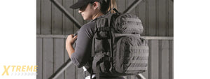 VISM by NcSTAR TACTICAL BACKPACK, BLACK/PINK
