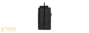 VISM MOLLE M4/M16 SINGLE RIFLE MAG POUCH - BLACK