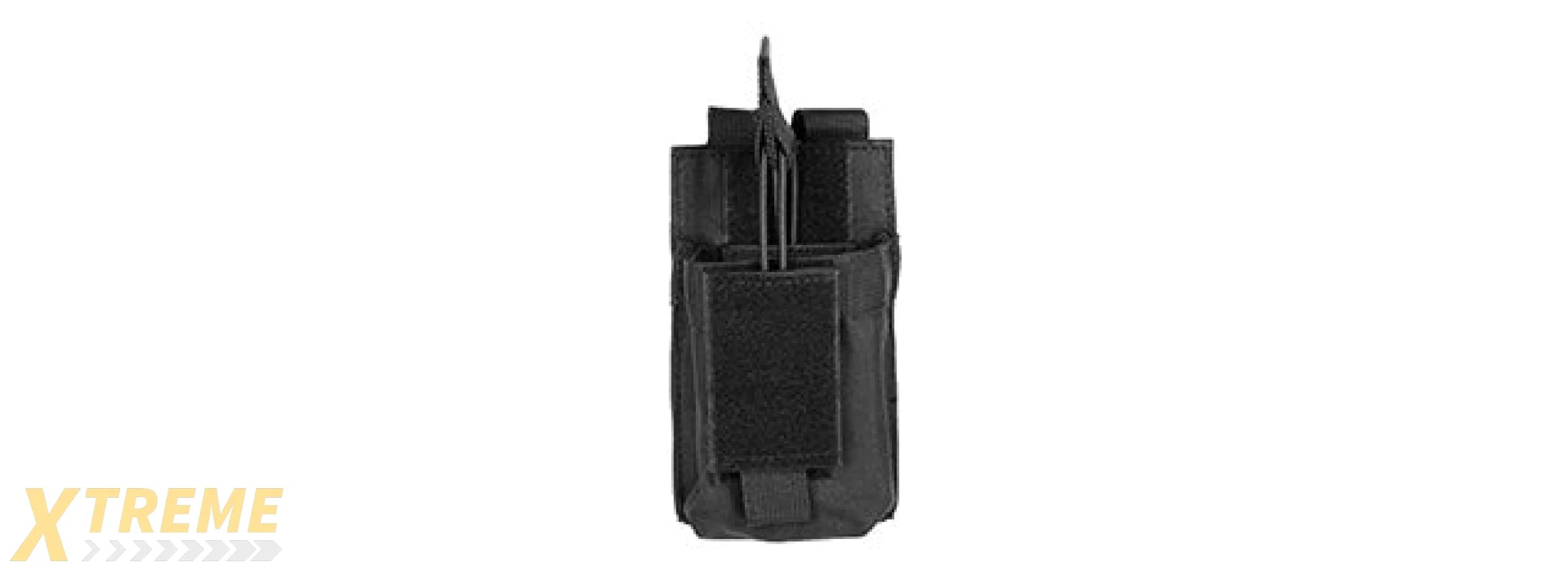 VISM MOLLE M4/M16 SINGLE RIFLE MAG POUCH - BLACK