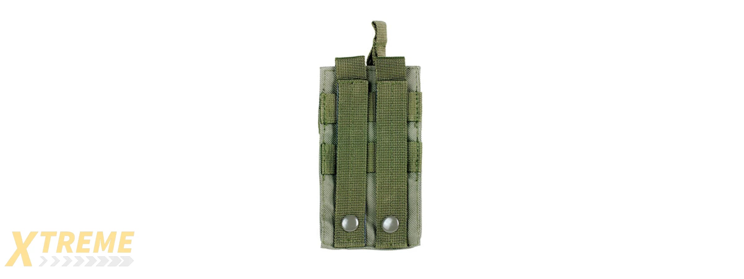 VISM MOLLE M4/M16 SINGLE RIFLE MAG POUCH - OD