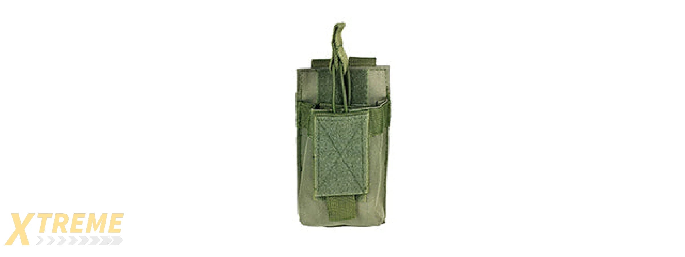 VISM MOLLE M4/M16 SINGLE RIFLE MAG POUCH - OD