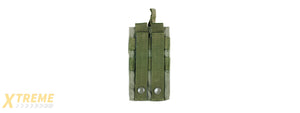VISM MOLLE M4/M16 SINGLE RIFLE MAG POUCH - OD