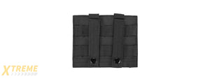 VISM MOLLE TRIPLE PISTOL MAGAZINE POUCH - BLACK