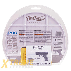 WALTHER P99 CO2 AIRSOFT - BLACK - Walther CO2 Air Soft