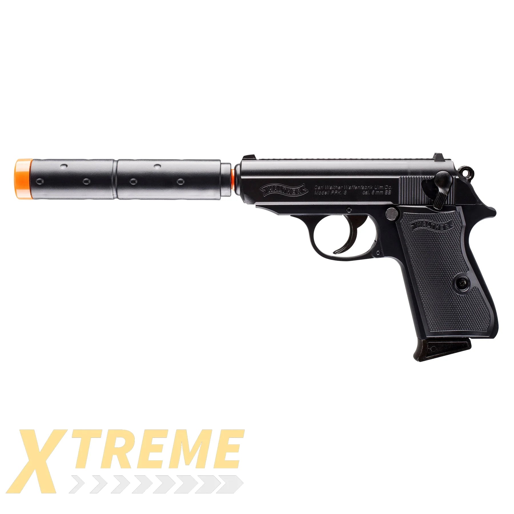 WALTHER PPKS OPERATIVE KIT - BLACK - Walther ’Special Operations’ ENTRY Air Soft (Springers)