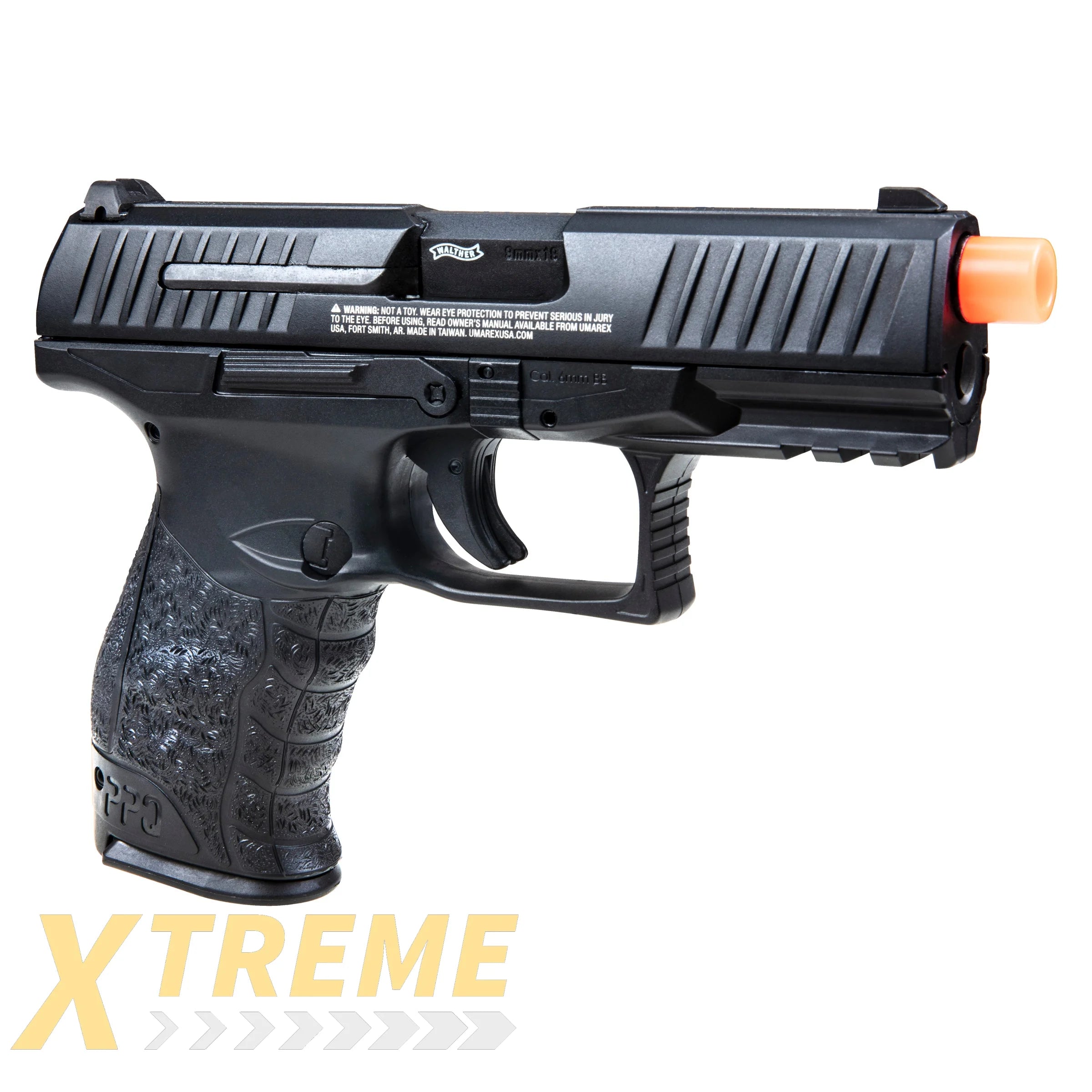 WALTHER PPQ GBB - BLACK - WALTHER GAS BLOWBACK - Pistols