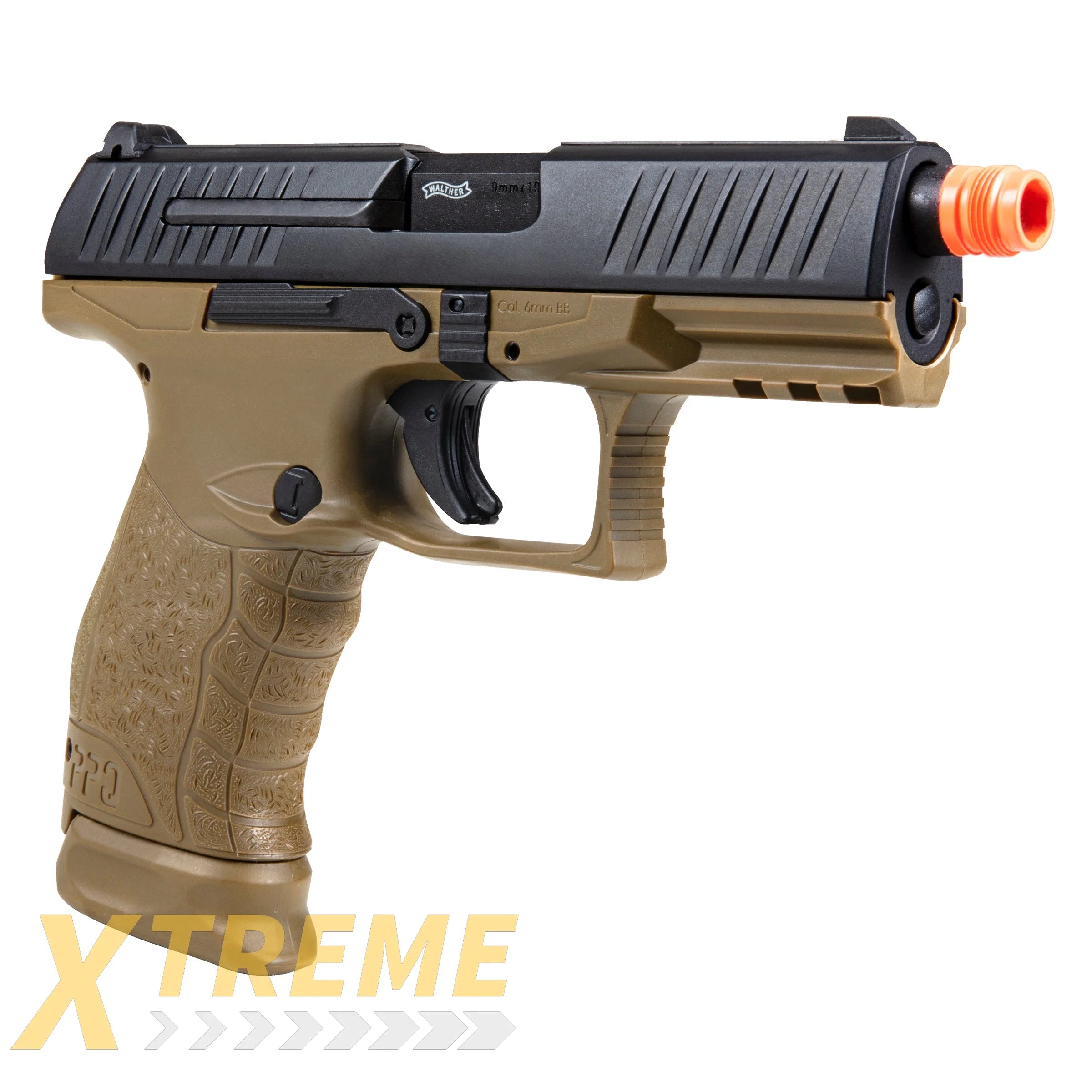 WALTHER PPQ GBB TAC 6MM DEB - WALTHER GAS BLOWBACK - Pistols