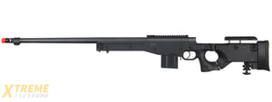 WELL AIRSOFT L96 AWP BOLT ACTION RIFLE W/ FLUTED BARREL - BLACK