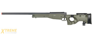 WELL AIRSOFT L96 AWP BOLT ACTION RIFLE W/ FOLDING STOCK - OD GREEN