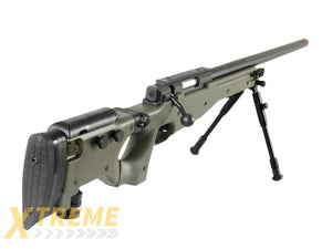 WELL AIRSOFT L96 AWP BOLT ACTION RIFLE W/ FOLDING STOCK - OD GREEN