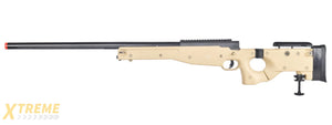 WELL AIRSOFT L96 AWP BOLT ACTION RIFLE W/ FOLDING STOCK - TAN [MB08T]